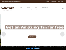 Tablet Screenshot of coffee-cantata.com